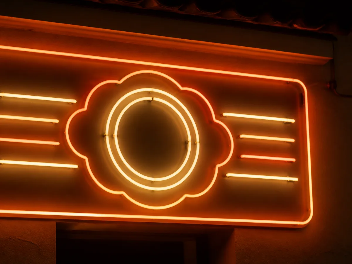 Aluminum Box with LED Neon Sign Board Lahore