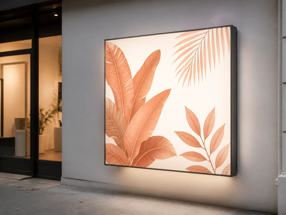 Ceiling Fabric Light Box Lahore