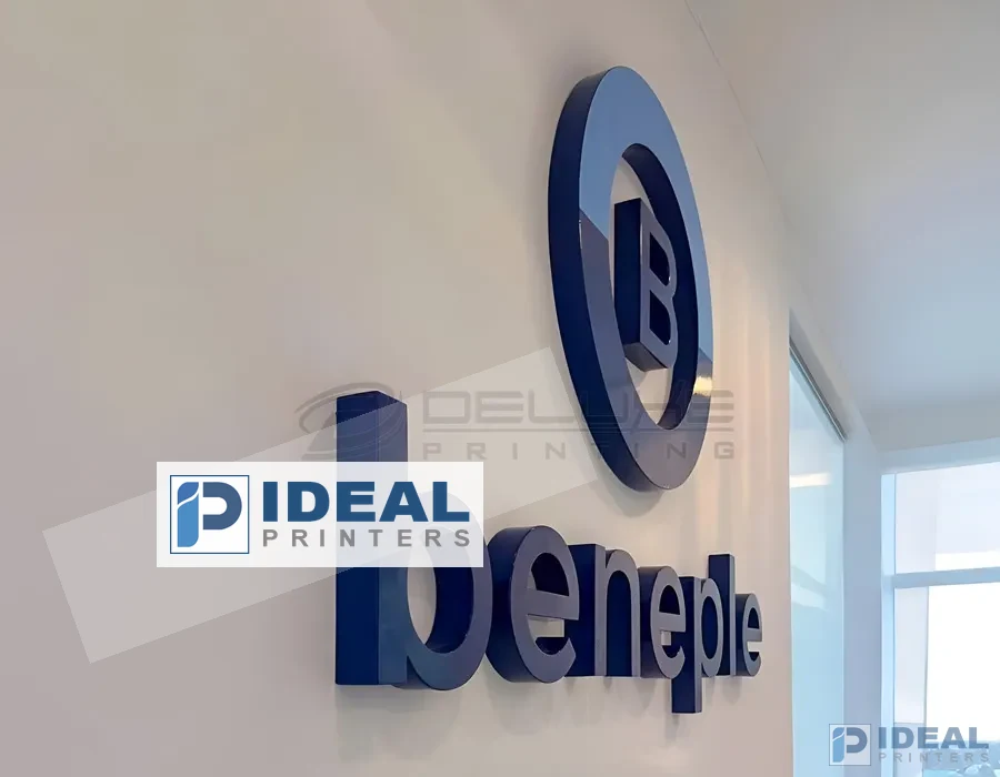 Aluminum Unlit Signage