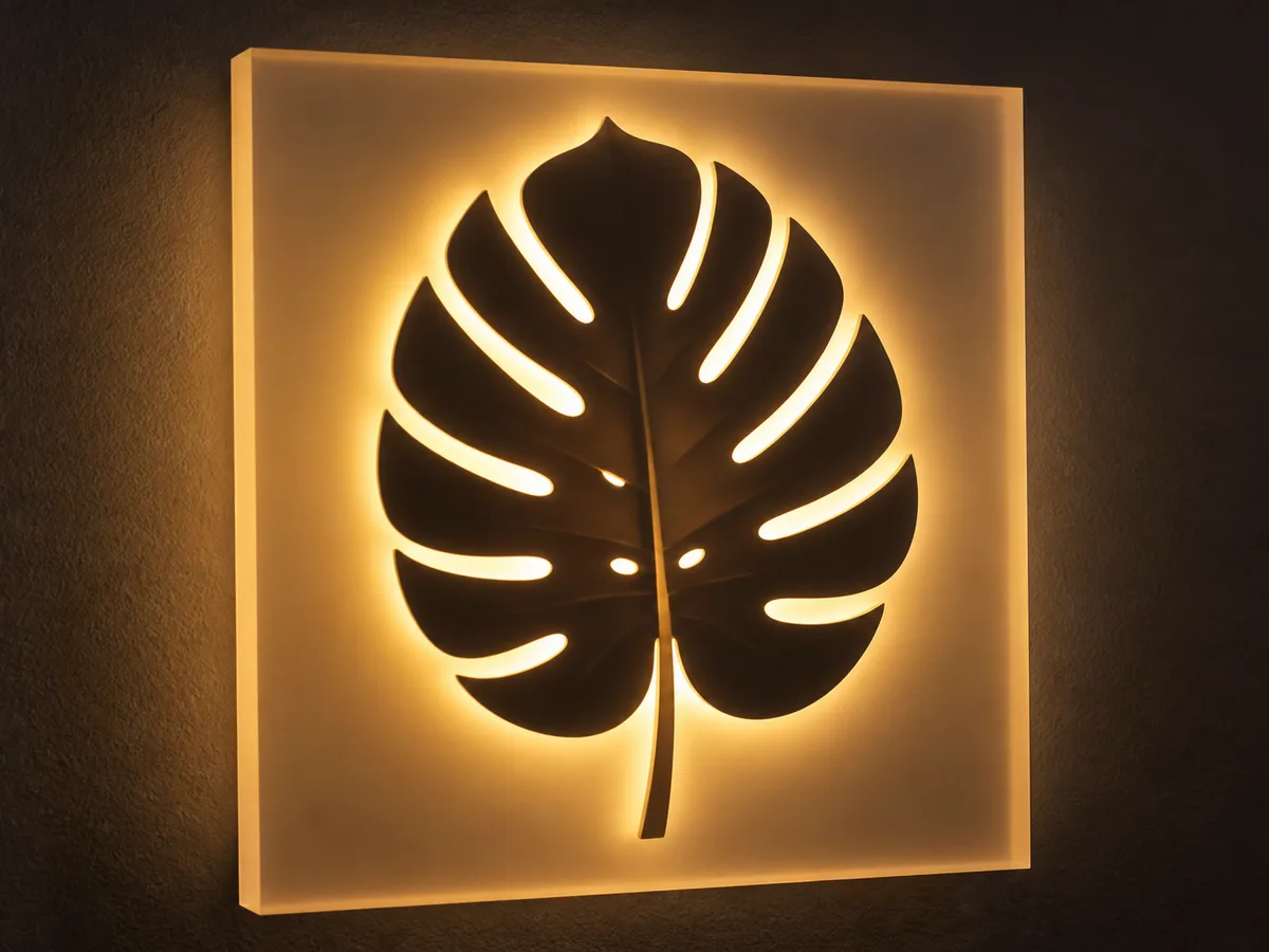 Cutout Light Box Logo Lahore