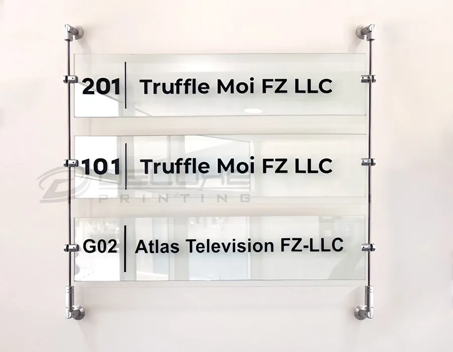 Directory Signage Lahore
