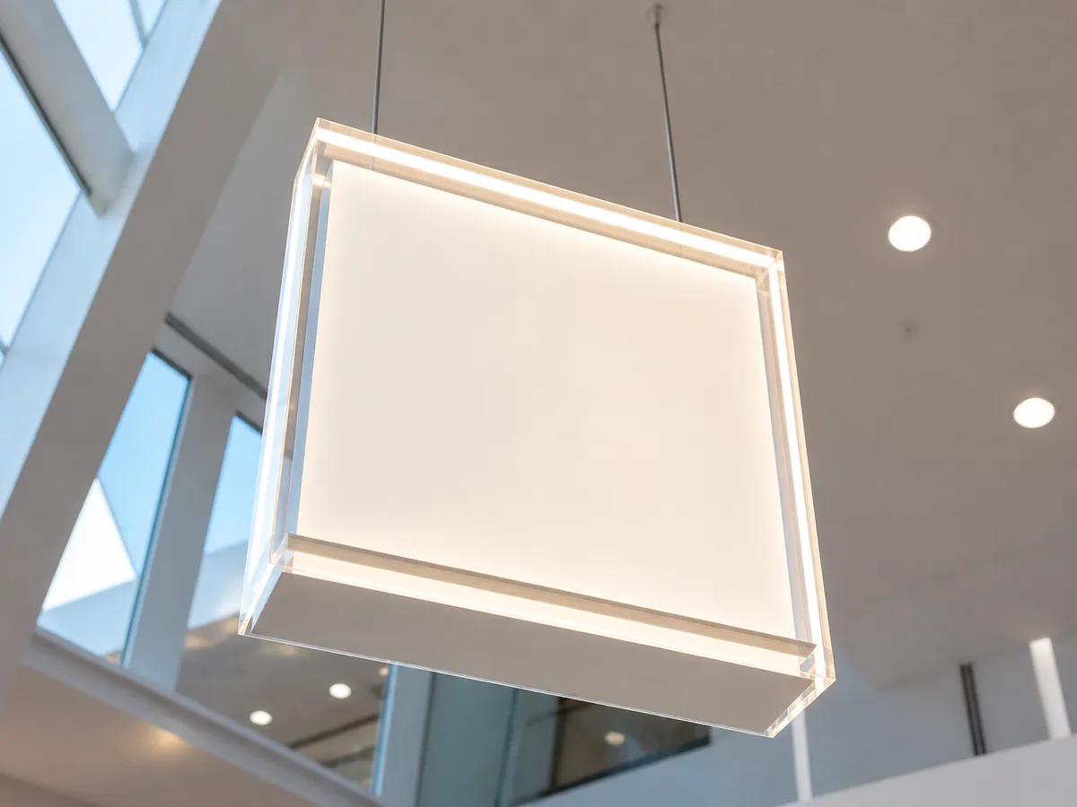 Hanging Light Box with Acrylic Letters Lahore