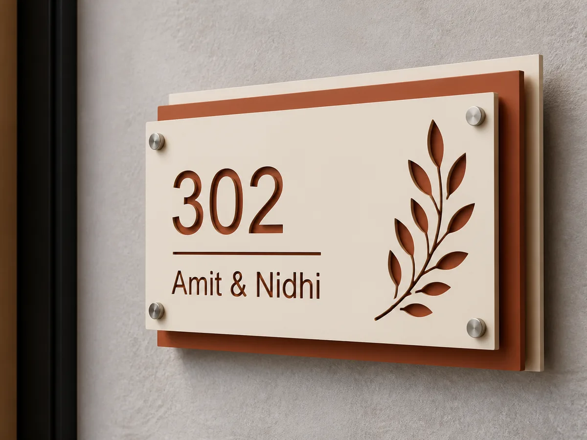Acrylic Laser Cut Logo Lahore