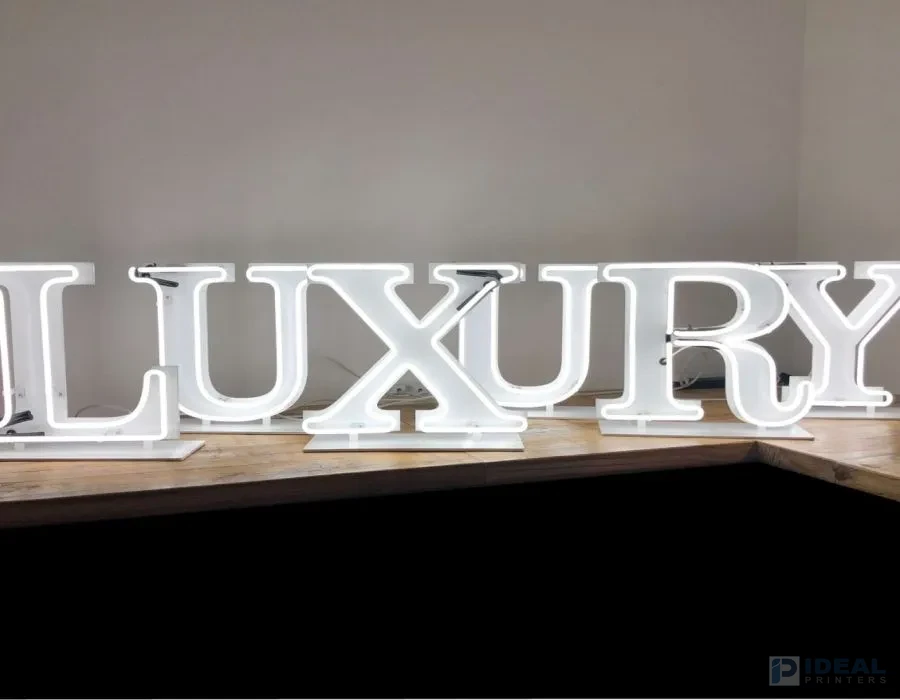 Acrylic with LED Neon Letters Lahore